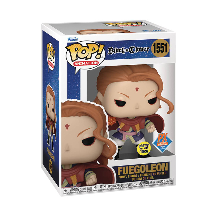 Funko Pop! Animation: Black Clover Fuegoleon (GITD) #1555