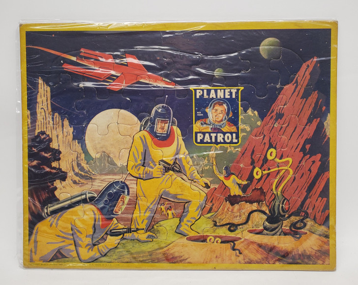 Jaymar (1952) Rex Mars Planet Patrol frame tray puzzle
