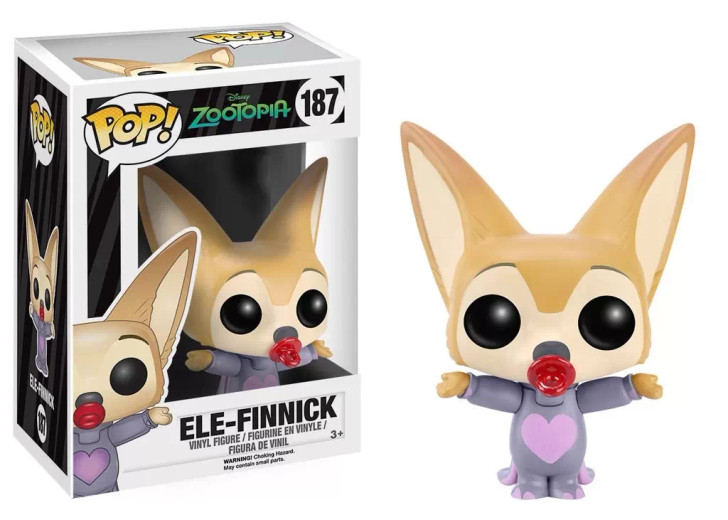 Funko Pop! Disney: Zootopia Ele-Finnick #187