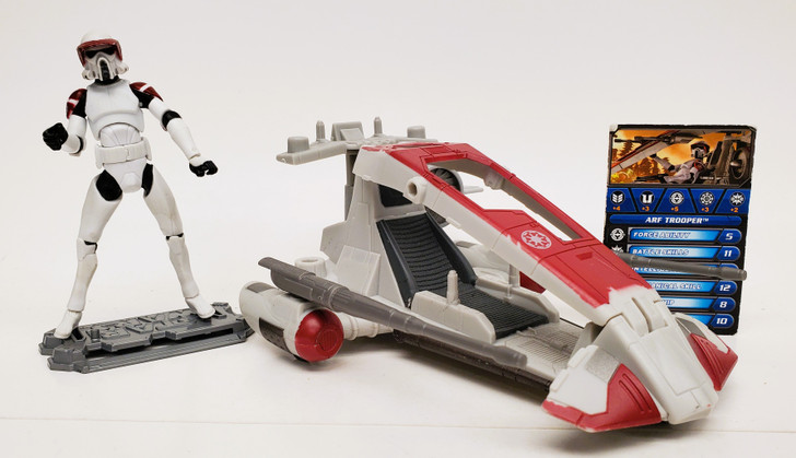 Hasbro Star Wars The Clone Wars Rebel Scout Speeder with ARF Trooper