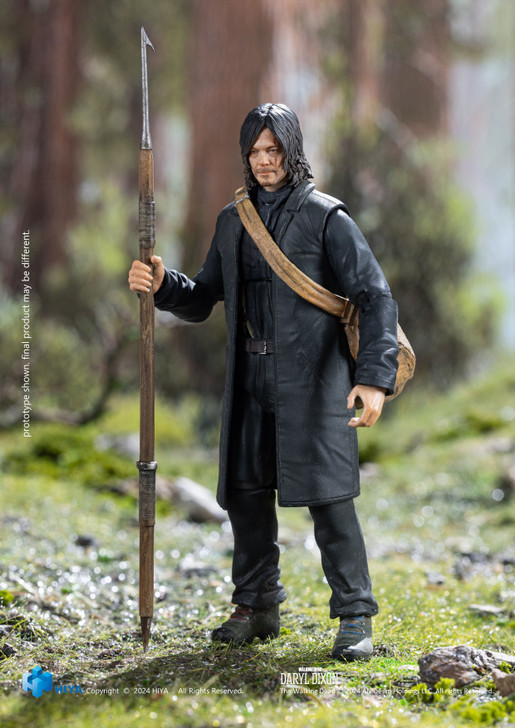 HIYA Walking Dead Dead Daryl Dixon 1/18th scale action figure