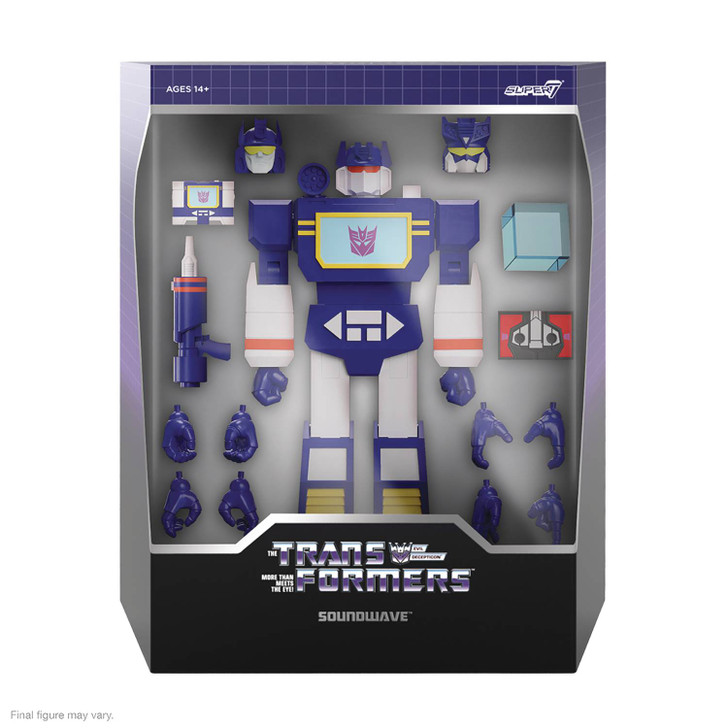 Super7 Transformers Ultimates Soundwave Action Figure