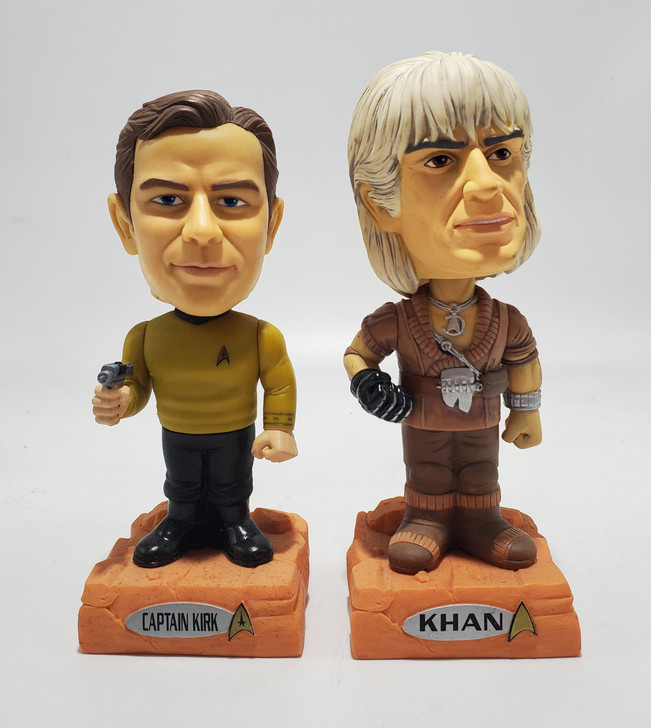 Funko Bobbleheads Star Trek The Wrath of Khan Kirk and Khan Lot (no package)