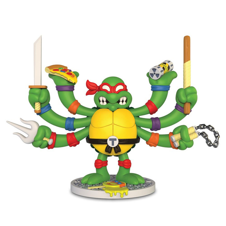 Kidrobot TEENAGE MUTANT NINJA TURTLES TMNT GURU 8 IN RESIN ART FIGURE BY CHOGRIN