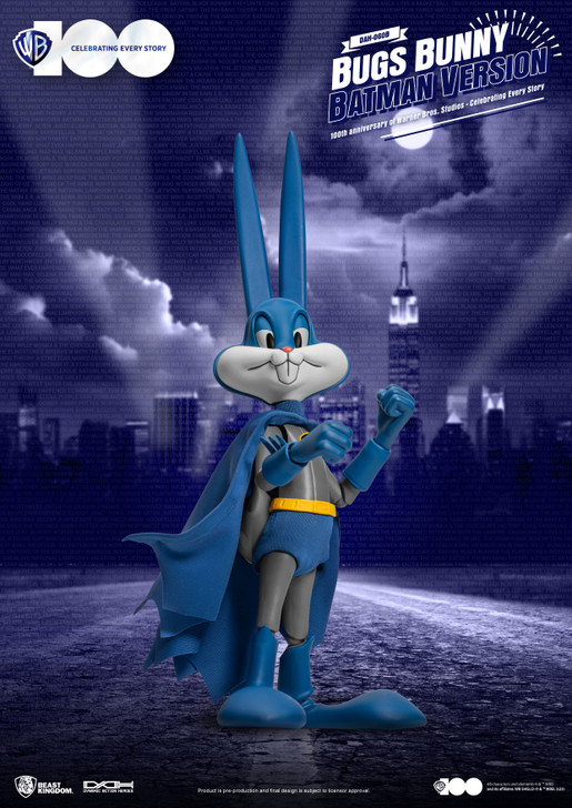 WB100 DAH-060B DYNAMIC 8-CTION BUGS BUNNY BATMAN ACTION FIGURE