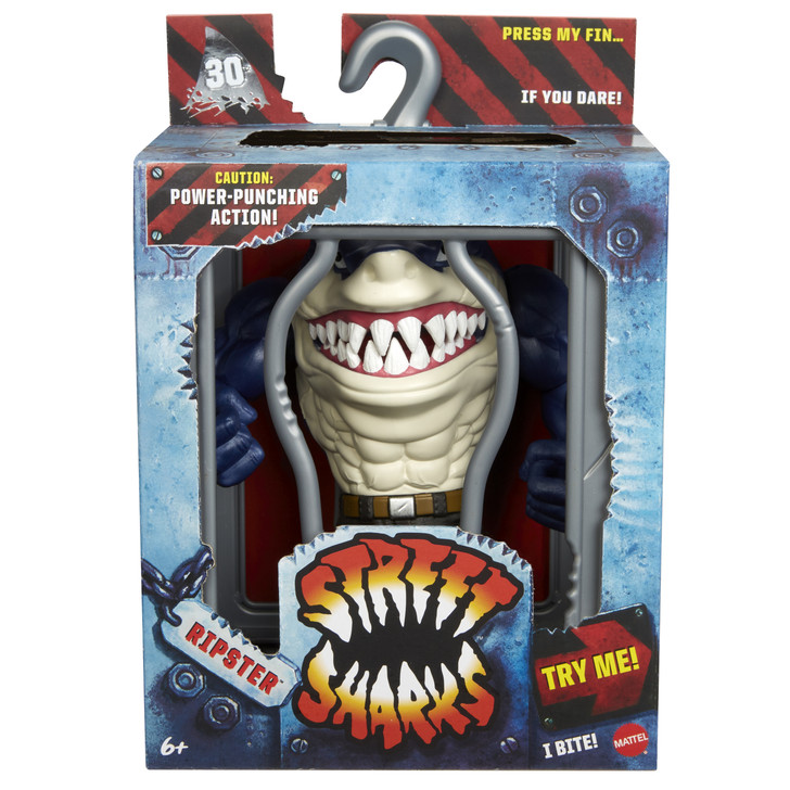 Mattel Street Sharks 30th Anniversary Ripster 6" action figure