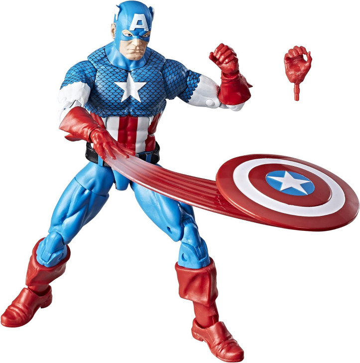 Hasbro Marvel Legends Captain America 6" Action Figure (no package)