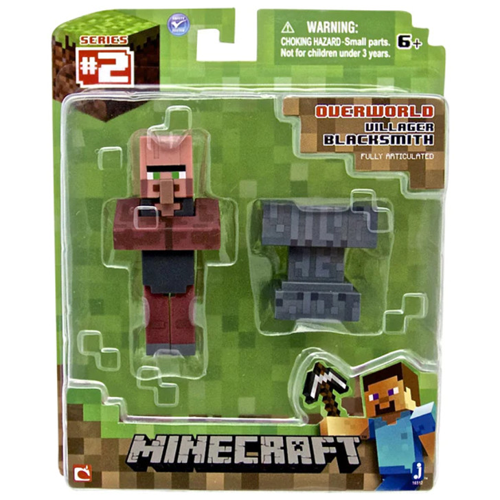 Jazwares Minecraft Overworld Village Blacksmith Action Figure