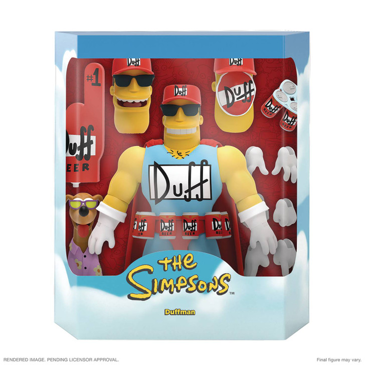 Super7 The Simpsons Ultimates Duffman