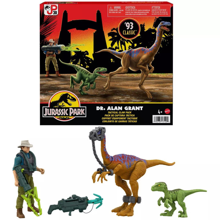 Jurassic Park Dr. Alan Grant Tactical Claw Pack (Target Exclusive)