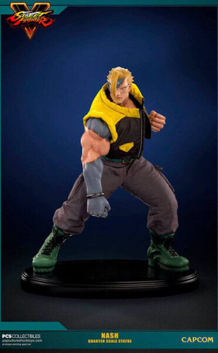 PCS STREET FIGHTER V - Nash Exclusive 1/4 Mixed Media Statue