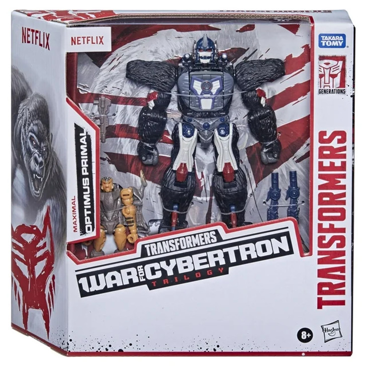 Hasbro Transformers WFC Optimus Primal and Rattrap