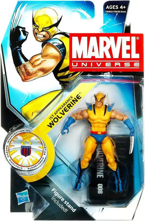 Hasbro Marvel Universe Series 3 008 1st Appearance Wolverine
