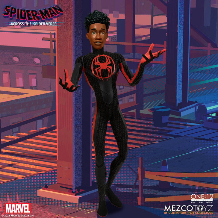 MEZCO One:12 Collective Spider-Man: Miles Morales