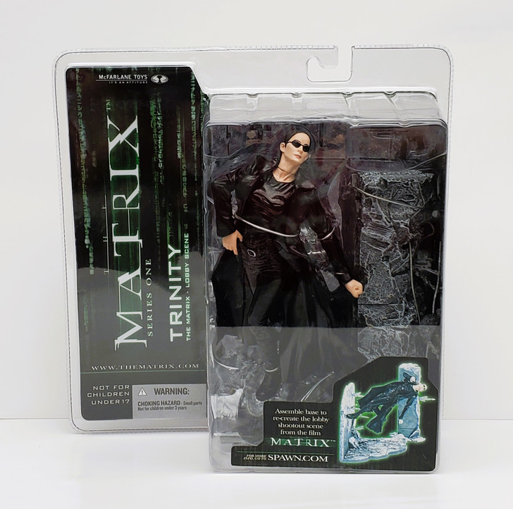 McFarlane (2003) The Matrix NEO and Trinity Lobby action figure set
