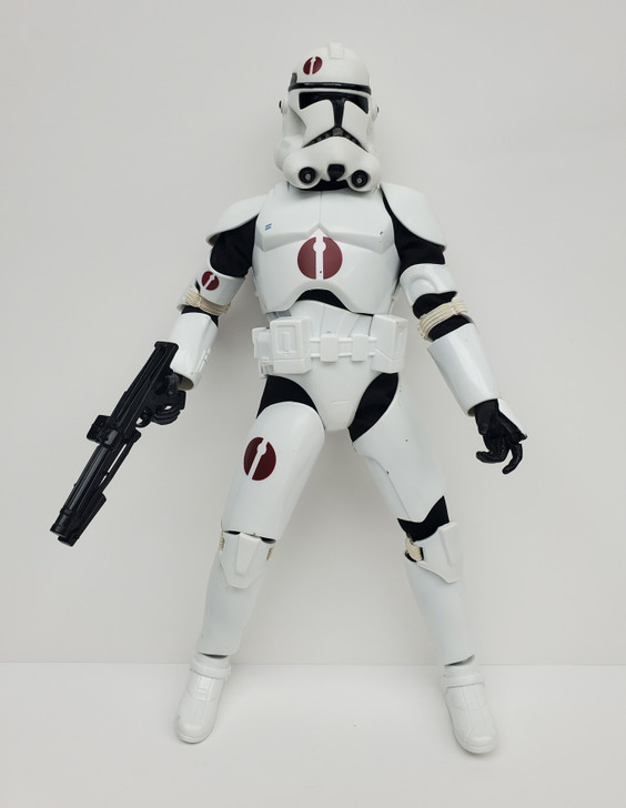 Hasbro Star Wars ROTS  Action Collection Clone Trooper 12in Action Figure (no package)