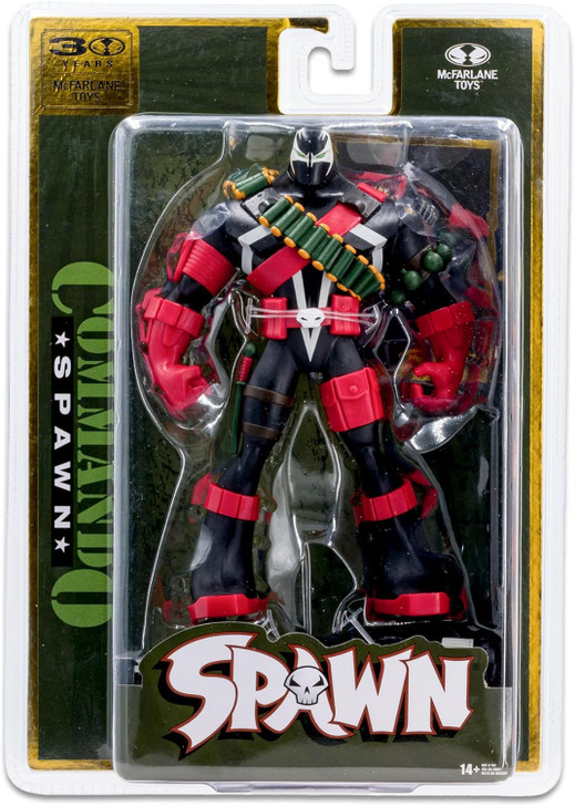 McFarlane Toys 30th Anniversary - The Adventures of Spawn - 7" Commando Spawn (Digitally Remastered) Action Figure