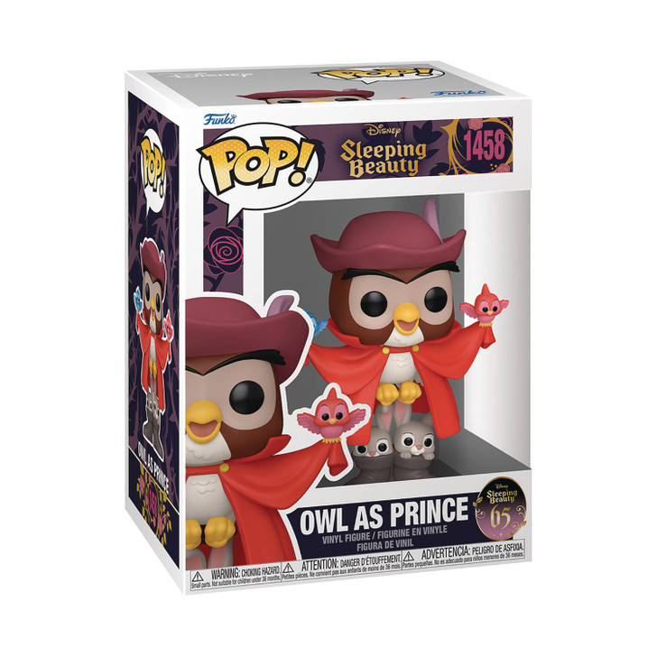 Funko Pop! Disney Sleeping Beauty owl as Prince #1458