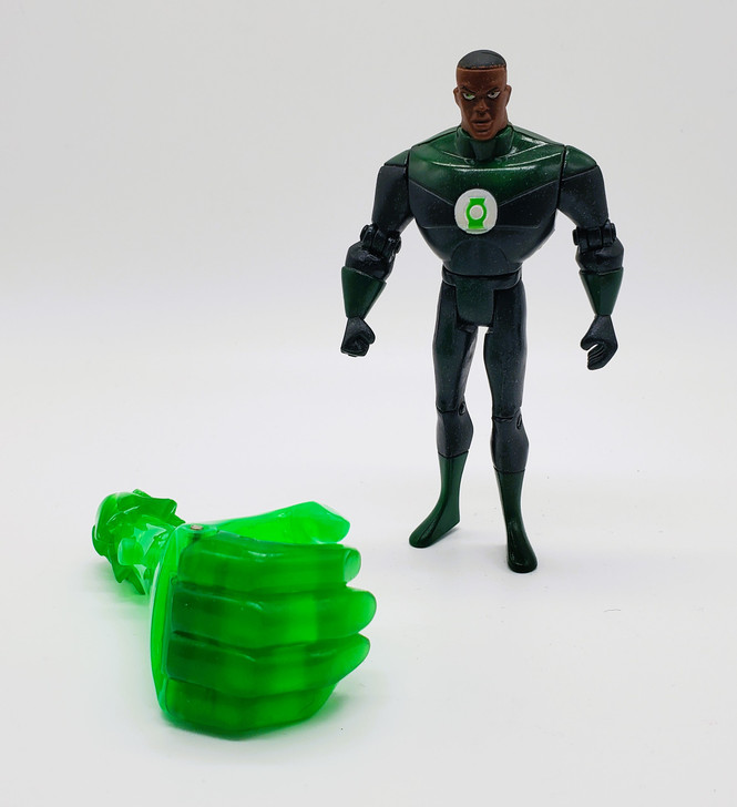 Mattel JLU Cyber Trackers Green Lantern Action Figure (No package)