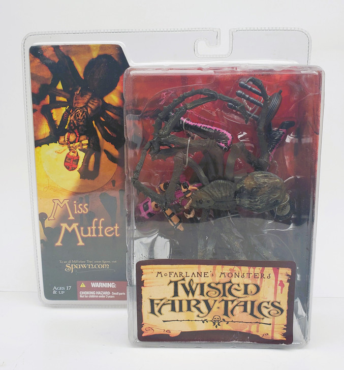 McFarlane Monster's Twisted Fairy Tales Miss Muffet action figure