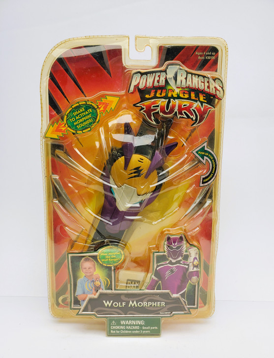 Bandai (2008)  Power Rangers Jungle Fury Wolf Morpher