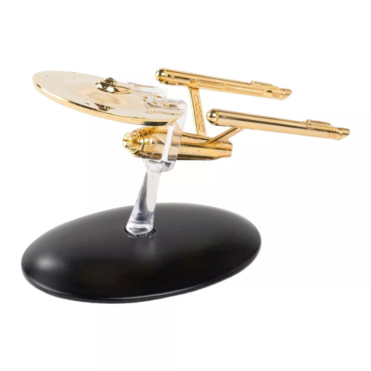 Eaglemoss Star Trek The Official Starship Collection U.S.S. Enterprise NCC-1701 Gold