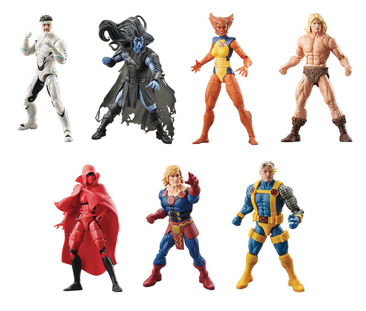 Hasbro Marvel Legends Zabu Series 6-Inch Action Figures Set of 7