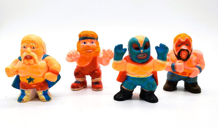 SOMA (1986) Wrestlers Mini figure lot (no package)