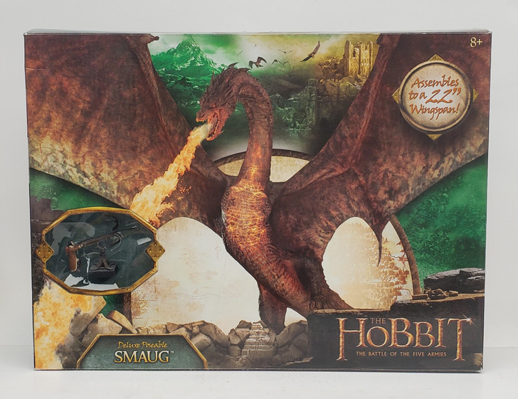 The Hobbitt Deluxe Poseable Smaug (open package)