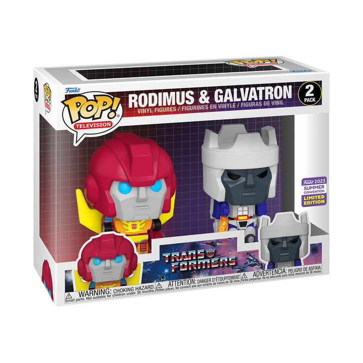 Funko Pop! Television: Transformers Rodimus and Galvatron 2pack