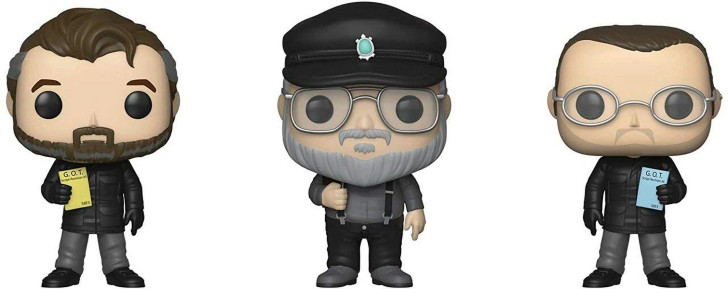 Funko Pop! Game Of Thrones: The Creators George R.R. Martin, David Benioff, D. B. Weiss (3 pack)
