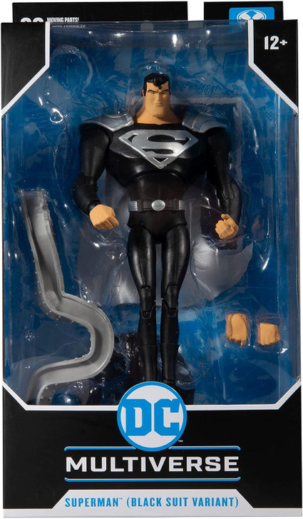 McFarlane DC Multiverse Superman TAS Black Suit Variant 7