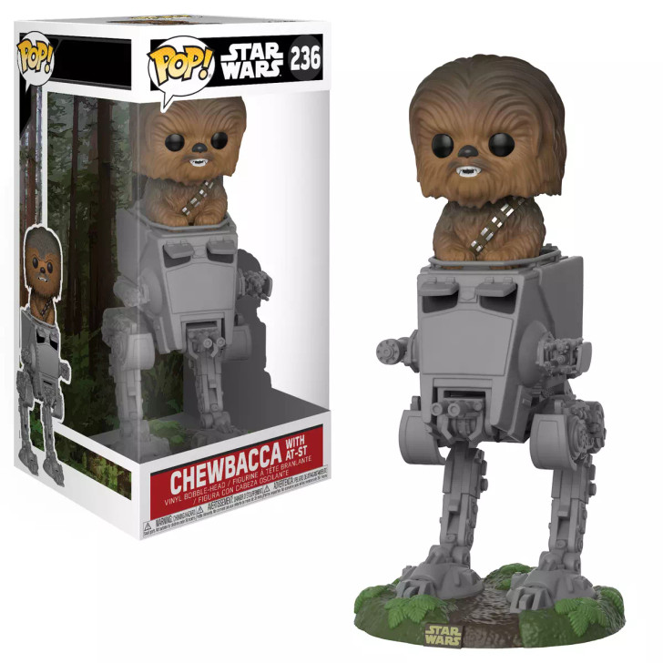 Funko Pop! Star Wars: Chewbacca with AT-ST #236