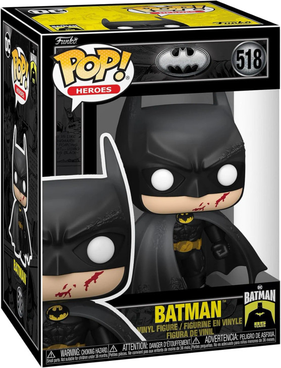 dc ザバットマンfunko pop & ホットウィールズ Funko Pop! Heroes: Batman #518