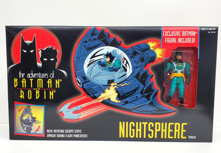 激レア 入手困難 KENNER VEHICLE NIGHTSPHEREバットマン Kenner (1995) The Adventures of Batman and Robin Nightsphere