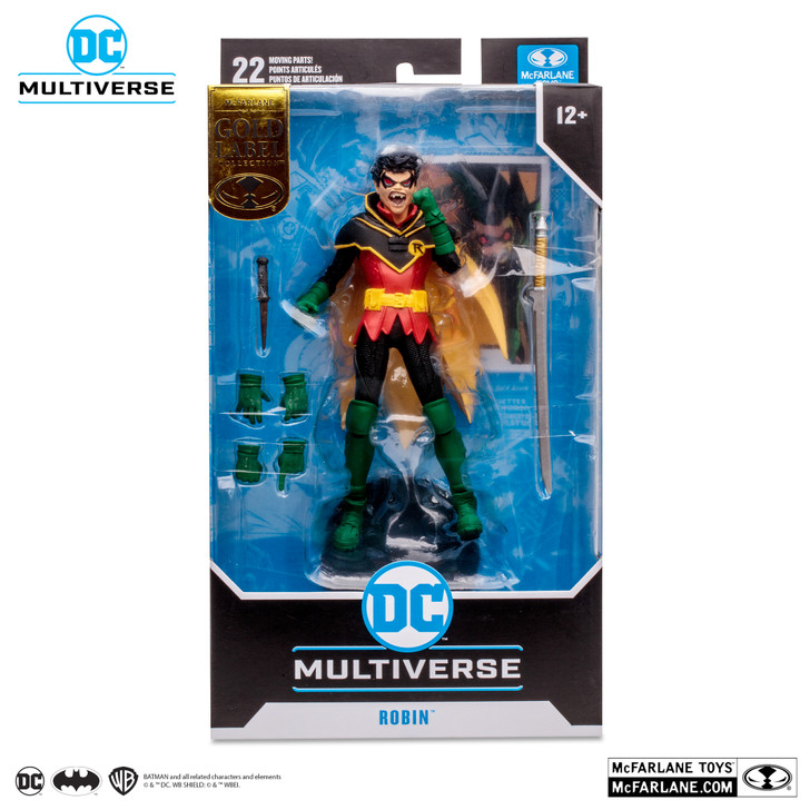 McFarlane DC Multiverse Robin (DC vs Vampires) Gold Label 7