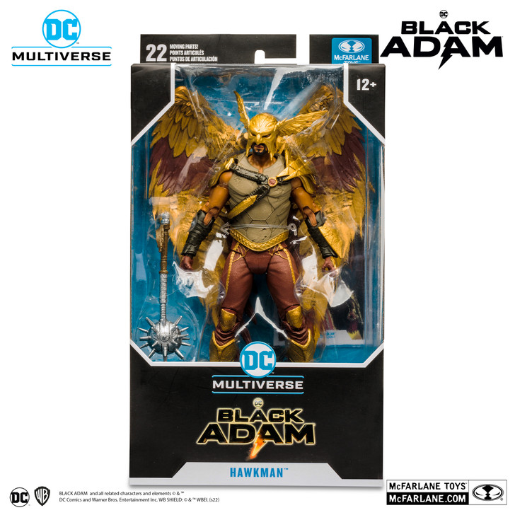 Mcfarlane DC Multiverse BLACK ADAM (Movie) Hawkman 7