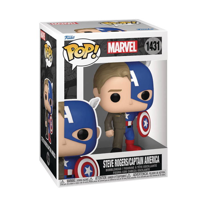 Funko Pop! Marvel: Steve Rogers/Captain America #1431