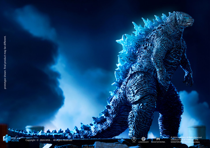 特撮 HIYA toys Energized Godzilla NEW EMPIRE HIYA Exquisite Basic Series None Scale 7 Inch Godzilla x