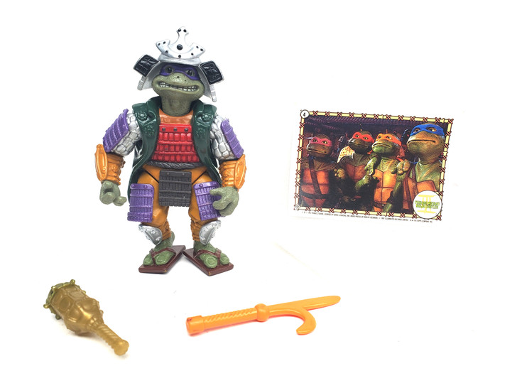 TMNT フィギュア MOVIE III SAMURAI MIKE Playmates (1992) TMNT III MOVIE Samurai Mike Action Figure