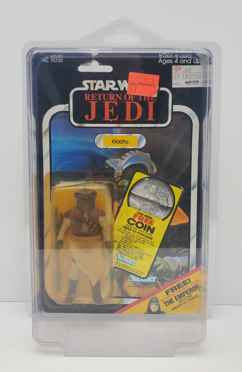 Kenner (1983) Star Wars Return of the Jedi Klaatu 65 back action