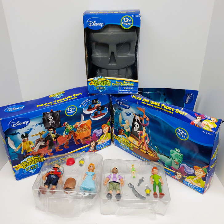 Disney (2006) Peter Pan and Pirates Heroes Action figure lot