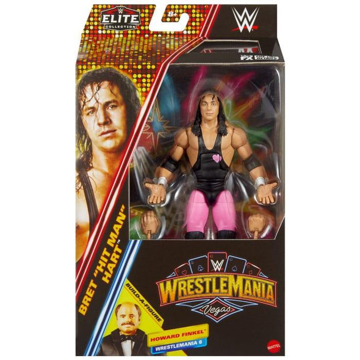 激レアWWF official  BRET\"HITMAN\"HARTフィギュア WWE Wrestling WWF WWF Superstars Bret The Hitman Hart Action