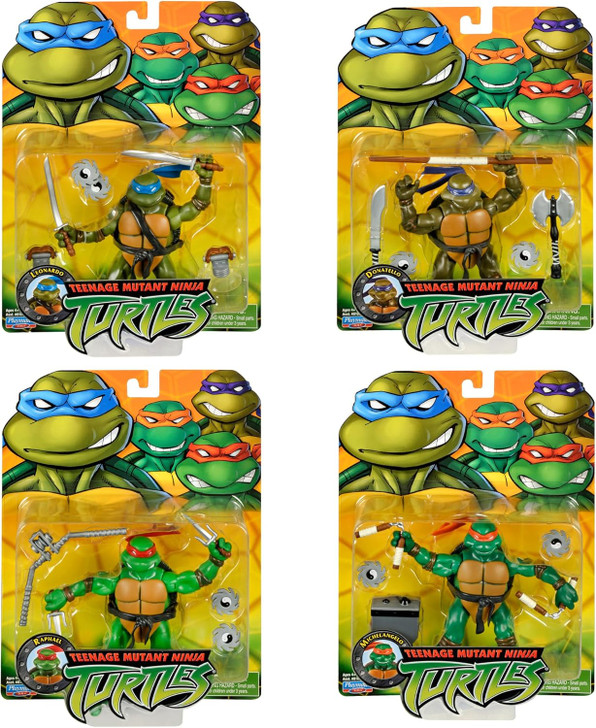 Playmates TMNT Teenage Mutant Ninja Turtles: 2003 Classic Turtle 4