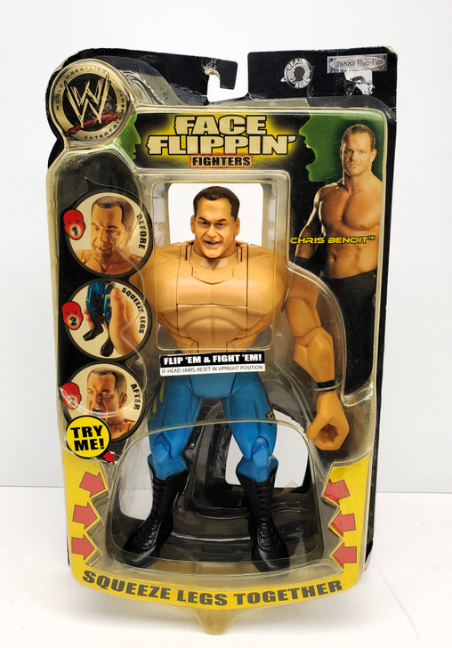 Jakks (2005) WWE Face Flippin Fighters Chris Benoit
