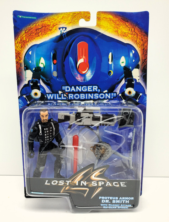 38.未開封★tim howard★prostars★フィギュア Trendmasters (1997) Lost in Space movie Proteus Armor Dr. Smith