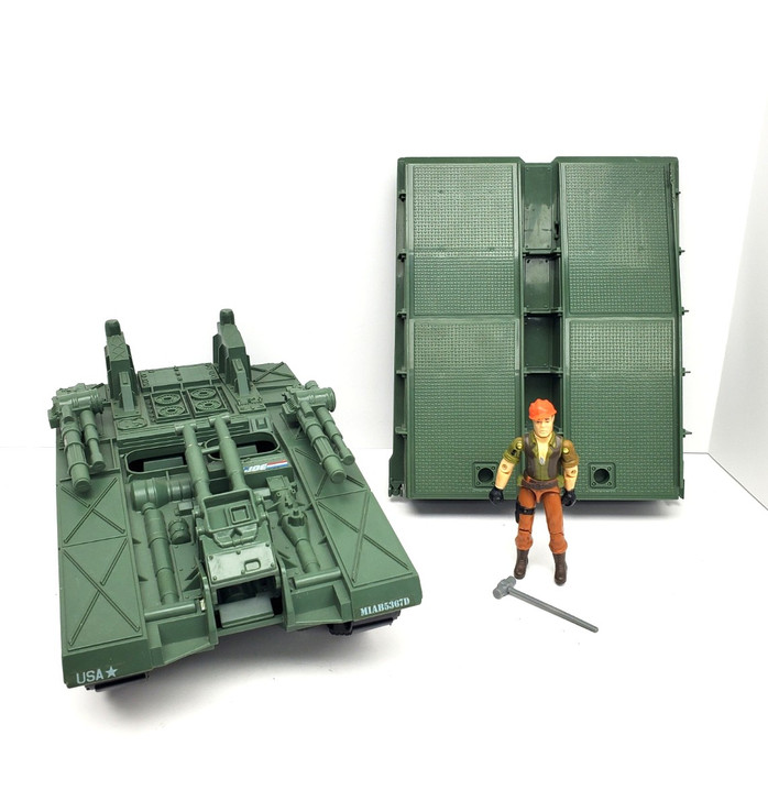 ハスブロー　GIジョー　GI JOE 南北戦争　2体セット GI Joe (1984) G.I. JOE Bridge Layer with Toll Booth action figure