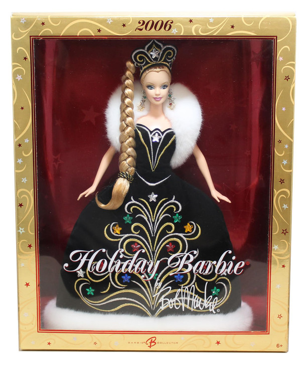 2006 Holiday Barbie Doll by Bob Mackie Mattel