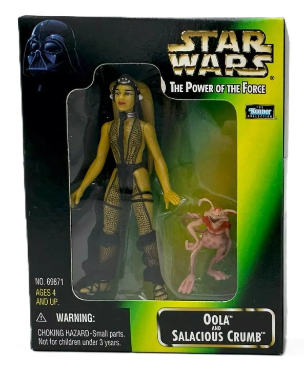 Kenner Star Wars exclusive Oola and Salacious Crumb action