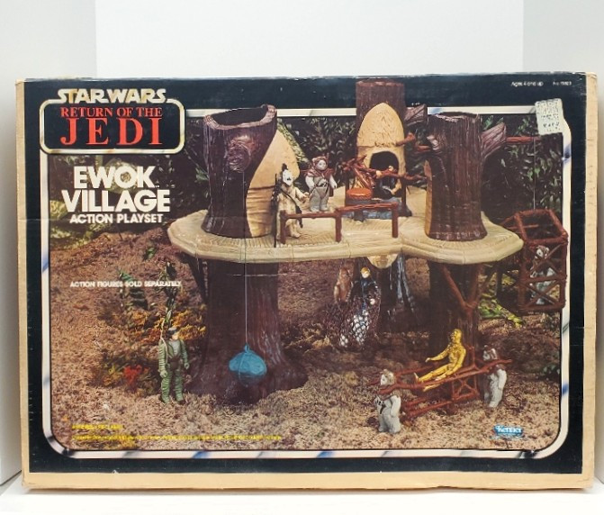 未開封 スターウォーズ イウォーク／ログレイ 旧Kenner社1983当時物 未